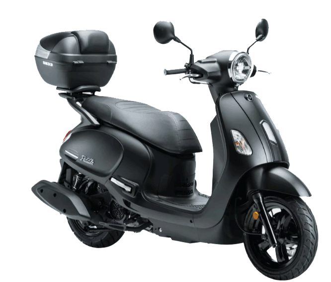Scooter Sym Fiddle 125 negro