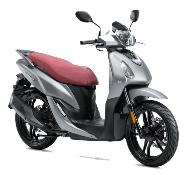 Scooter Sym Symphony 50 Gris Roja